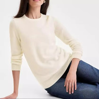 CHARTER CLUB 女士长袖圆领羊绒衫 多色可选