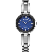 CITIZEN 西铁城 光动能系列 女士手表 EX1480-15D 29.5mm