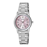 CASIO 卡西欧手表女休闲时尚简约指针系列手表防水石英女表