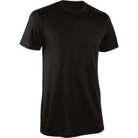 DECATHLON 迪卡侬 短袖速干衣男训练宽松半袖上衣运动t恤男RUNM25013925黑色T恤XL