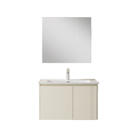 恒洁(HEGII)铝合金浴室柜陶瓷一体盆不锈钢防水防潮2501(BM2103J-70Q米杏普通