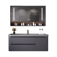 艺乐雅（YILEYA）卫浴肤感一体盆智能镜柜浴室柜卫生间洗漱台洗手洗脸盆柜组合 80CM智能镜柜丨肤感一体盆丨钜惠