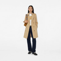 BURBERRY女装 肯辛顿版型 中长款 Heritage Trench 风衣