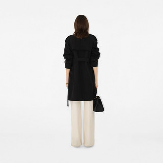 【秋冬】BURBERRY女装 卡斯尔福德中长款Trench风衣 81136261 黑色 81136261 4