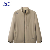 美津浓户外夹克男宽松防风外套上衣休闲百搭男女同款茄克 3101卡其色 3XL