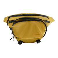 李宁（LI-NING）户外CF溯丨防泼水腰包男女25户外时尚多功能口袋运动背包ABLV035 黄色/黑色-5
