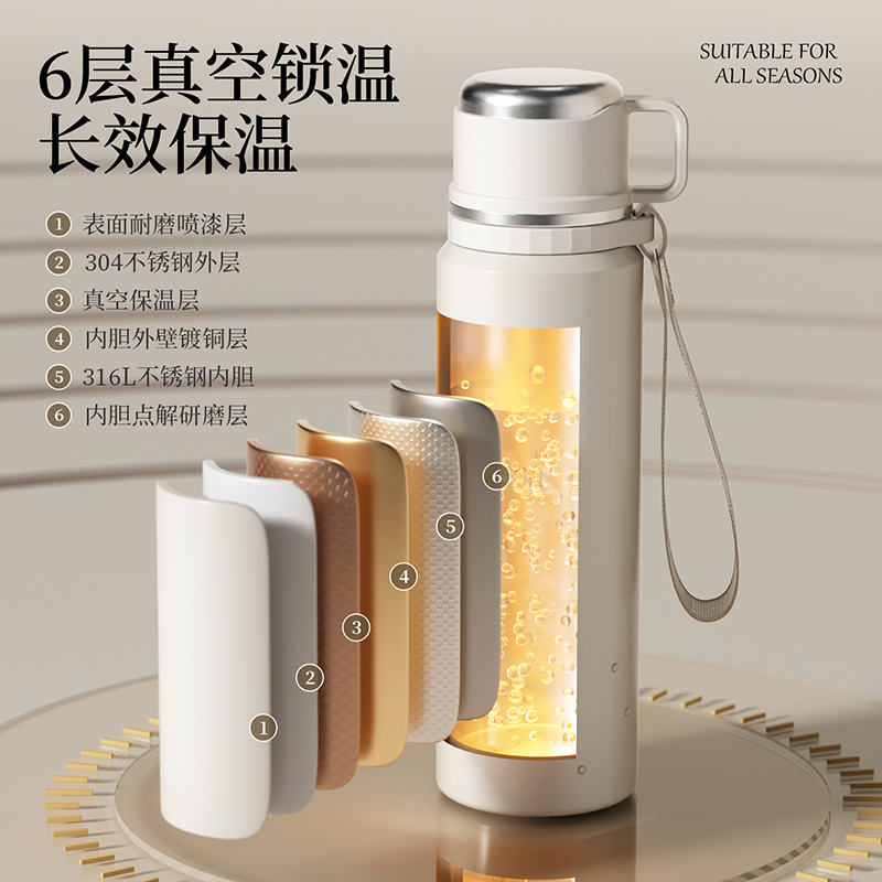 一杯双饮 长效保温