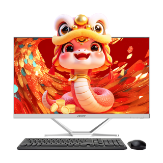 宏碁 蜂鸟 办公一体机电脑台式机 27英寸（英特尔全新Twin Lake N150 16G