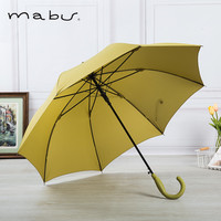 MaBu 轻量6根骨半自动长柄晴雨伞 3色