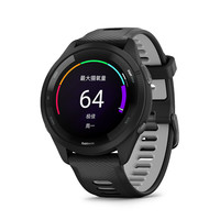 国家补贴：GARMIN 佳明 FR265心率跑步户外运动智能手表生日礼物Forerunner265极夜黑
