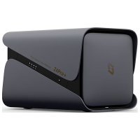 极空间 四盘位 Nas网络存储服务器+西数红盘 4TB硬盘  8GB 4TB