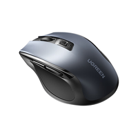 绿联 无线鼠标无线蓝牙鼠标无线办公鼠标轻音办公鼠标人体工学 适用苹果Mac华为笔记本iPad台式电脑 轻音办公【2.4G/蓝牙双模】Type-C充电款