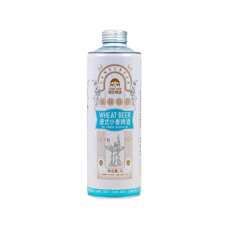  骆驼啤酒 德式小麦原浆精酿啤酒  1x6x1000ml 桶装 1L