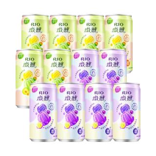 锐澳 3度微醺果冻酒250ml*12罐果味低度气泡预调鸡尾酒果酒