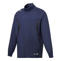 迪桑特（DESCENTE）男士运动上衣防风长袖男款棒球服PJ252B 2024  BLK L