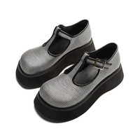 Little Good 徐梦洁同款 女士玛丽珍鞋 s126-3