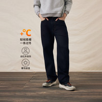 Levi's李维斯冬暖系列25年秋冬男士美式565宽松直筒牛仔裤 深靛蓝 30/32