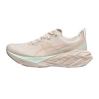 亚瑟士ASICS跑步鞋女鞋耐磨运动鞋缓震回弹轻量舒适跑鞋 NOVABLAST 4 米色 37