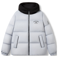 波司登 25年冬羽绒服鸭绒男女儿童5A抗菌合体短款加厚防寒连帽外套