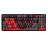 双飞燕 血手幽灵系列 T87 87键 有线机械键盘 黑红 LT光敏轴