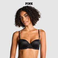 维多利亚的秘密  PINK 时尚经典女式文胸2-2 54A2黑色-聚拢 11250005 80C （36C）