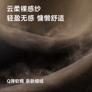MissWiss直筒裤子女秋冬加绒2025显瘦小个子阔腿休闲运动长裤 S