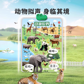 星星舟婴幼儿早教有声宝宝认知启蒙儿童挂画点读发声墙贴识图学说话