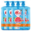 雕牌 红柚薄荷洗洁精1kg*4瓶 火锅烧烤去重油 去烧焦食物附着
