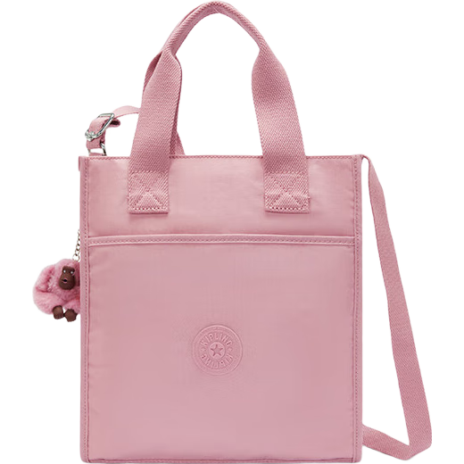  kipling/凯普林 轻便 女士斜挎包  轻柔粉 中包