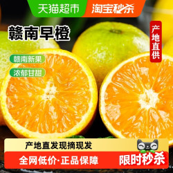 好鲜市集 正宗江西赣南早橙脐橙新鲜水果手剥甜橙子产地直发