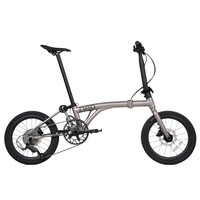 佳沃 JAVA NEO 折叠亲子自行车 16寸 9速 三折便携通勤油碟