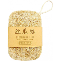 花沐禧天然丝瓜络瓤洗碗刷锅抹布沾油海绵清洁刷厨房百洁布刷碗灶台 1个丝瓜络(带挂绳)