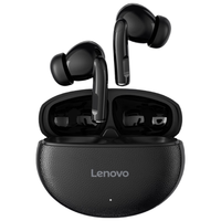 联想（lenovo）蓝牙耳机2025蓝牙5.4音乐游戏运动无线通话降噪耳机适用苹果华为小米手机EA230p黑色 【25|时尚皮纹】黑色