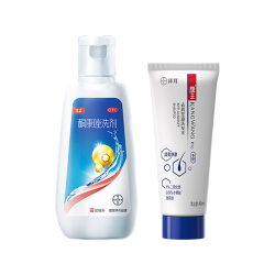 康王 拜耳康王酮康唑洗剂2%*50ml+康王去屑洗发水 清爽型40ml