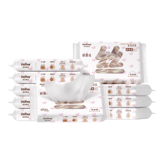 UNIFREE 乳霜保湿抽纸 3层 30抽*10包