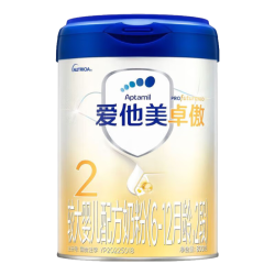 爱他美 卓傲2段较大婴儿配方奶粉（6—12月） 800g*1罐（0元入会）