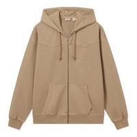 Levi's李维斯25年男士时尚简约针织休闲连帽开衫卫衣外套