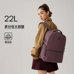 斯凯奇 25年秋冬双肩背包男女书包高档通勤包大容量电脑包