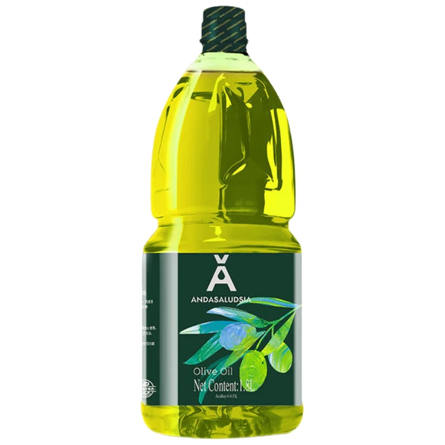 安达露西 食用油 低温冷榨 纯正橄榄油1.8L 中粮海外甄选