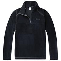 Columbia哥伦比亚户外25秋冬男童保暖抓绒衣运动套头衫AB6018 010 黑色 160 (L)