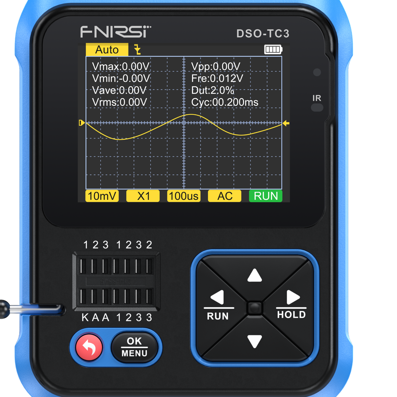 FNIRSI菲尼瑞斯数字示波器晶体管测试仪LCR表三合一DSO-TC