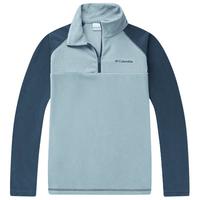Columbia哥伦比亚户外25秋冬男童保暖抓绒衣运动套头衫AB6018 461 破晓蓝拼蔚蓝色 135 (S)
