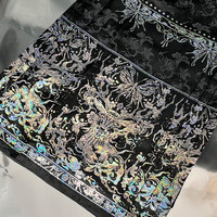 移动端：醉雨朵 原创螺钿马面裙套装日常明制汉服女2023秋冬新款