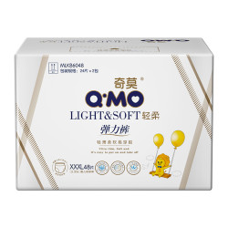 Q·MO 奇莫 轻柔系列 拉拉裤  XL 68片