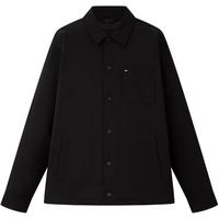 【撼冬90鹅绒】Tommy25秋冬男防水耐磨衬衫领无绗缝羽绒服外套