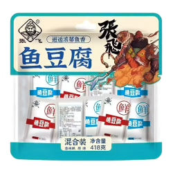 张飞 鱼豆腐418g  混合装