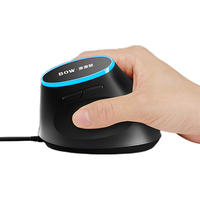 B.O.W/航世 M191BU 人体工学 鼠标 经典黑