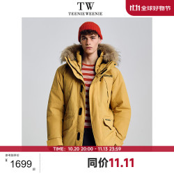 TEENIE WEENIE 小熊 男士派克羽绒服 100182783055