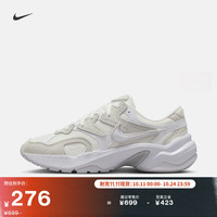 NIKE 耐克 女子透气运动鞋冬季复古跑鞋风翻毛皮网眼NIKE AL8 FJ3794 107山峰白/白/尘光子色 38.5