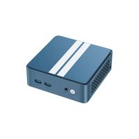 凌壹英特尔12代N100/N150/N97迷你主机四核WIFI6双2.5G网口NAS软路由miniPC 4K商务办公TYPE-C台式电脑 青春版 N150 D4【双硬盘位 单网千兆】星际蓝 【准系统+WIFI】(无内存硬盘)